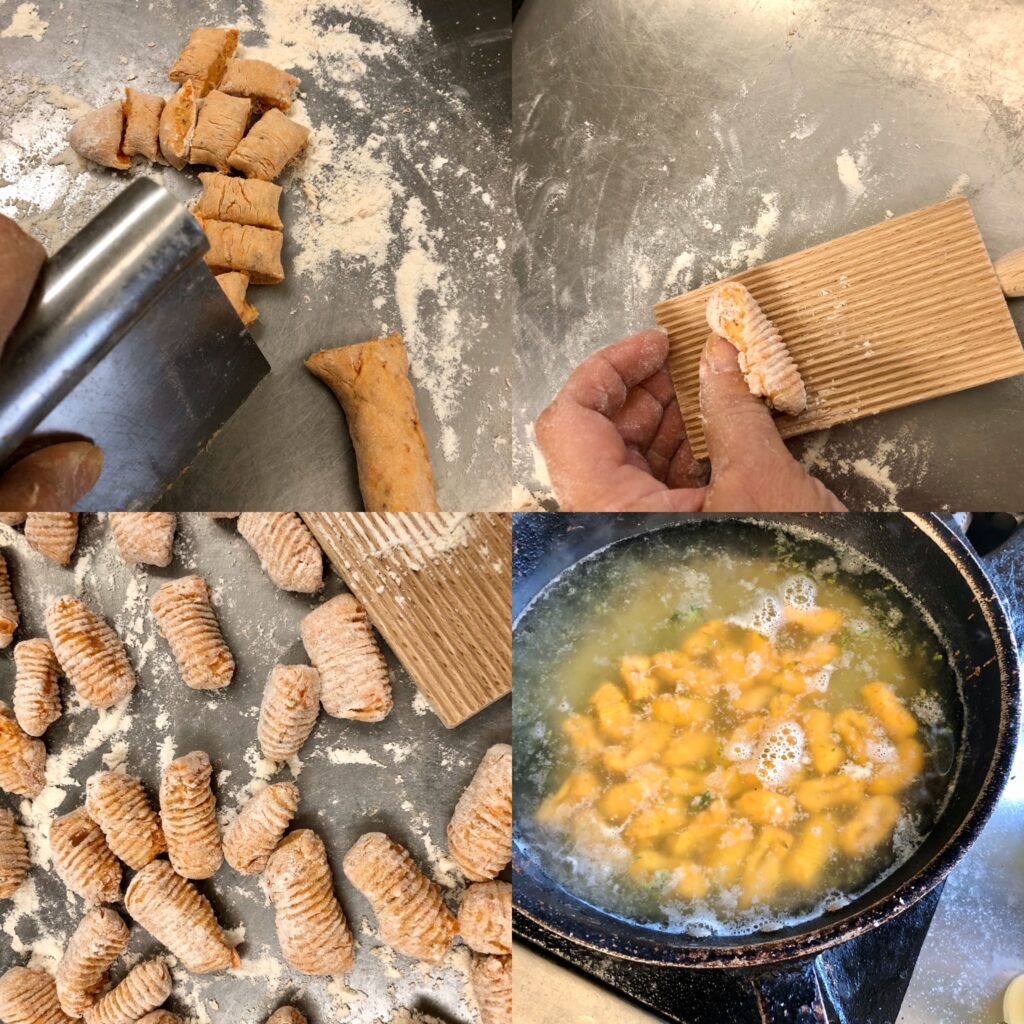 Rolling Carrot Gnocchi