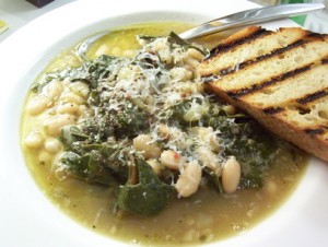Portuguese stew with Spinach or Swiss Chard