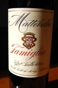 Old World Vines Merlot from Mattebella Vineyards